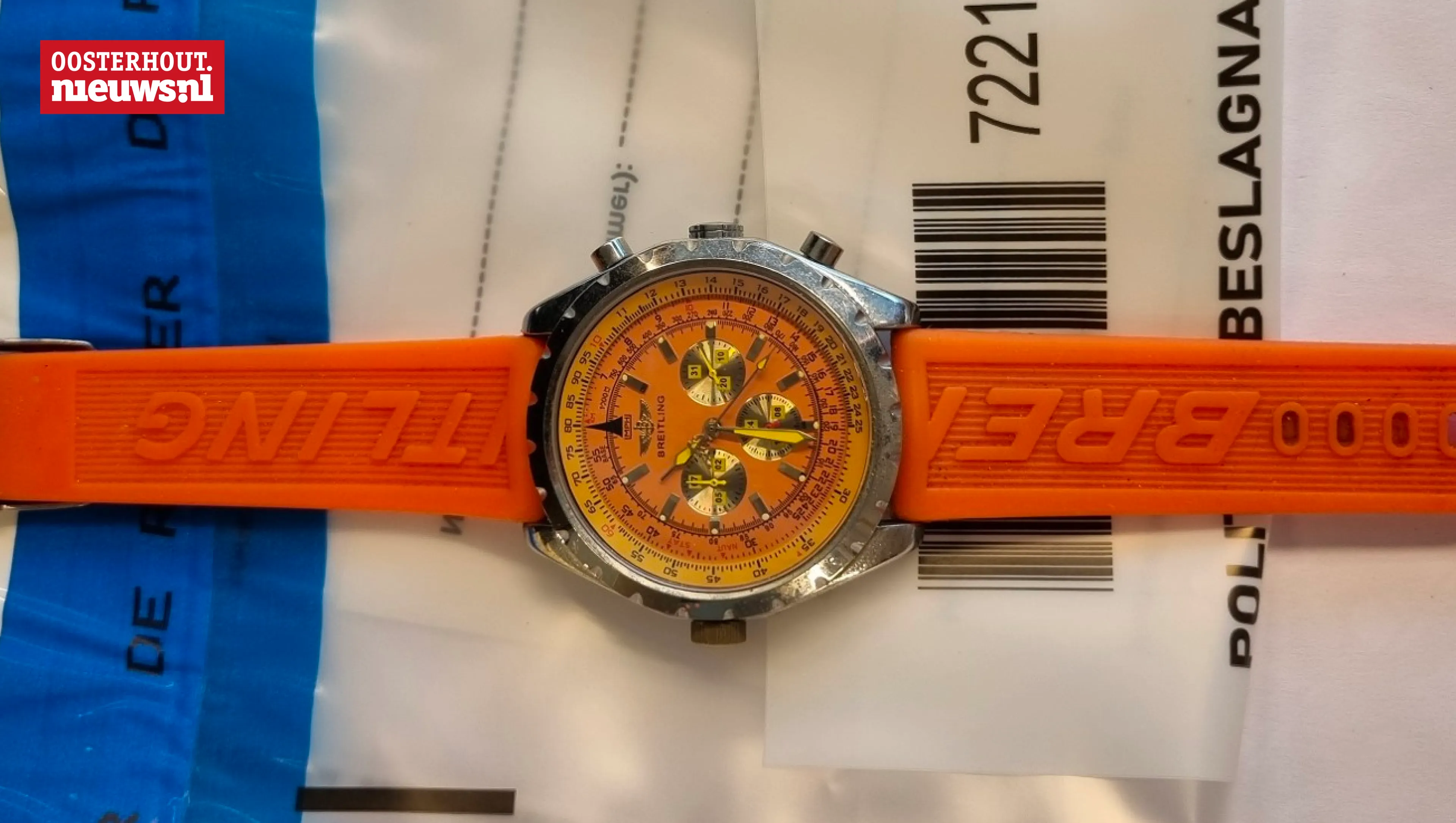 in beslag horloge