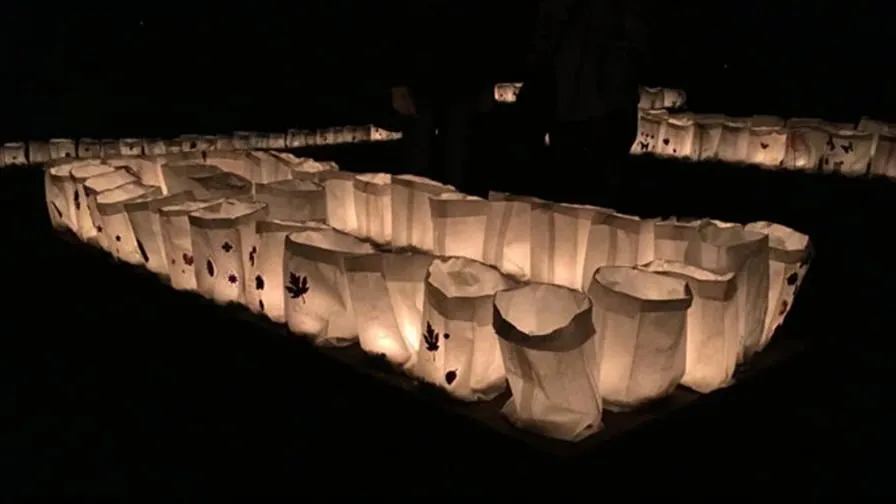 kaarsenzakken lichtjesavond nw