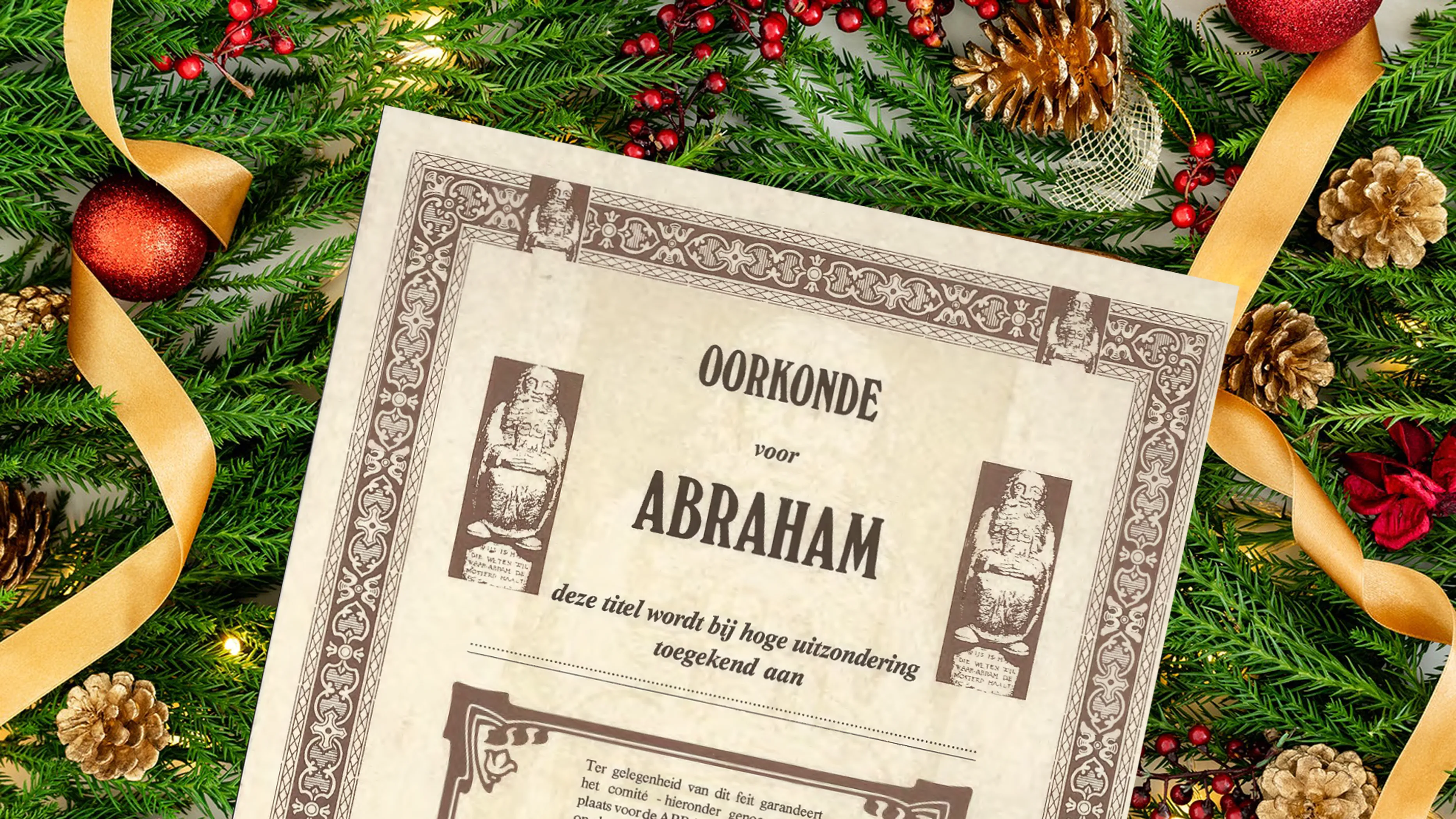 kerstcadeau certificaat