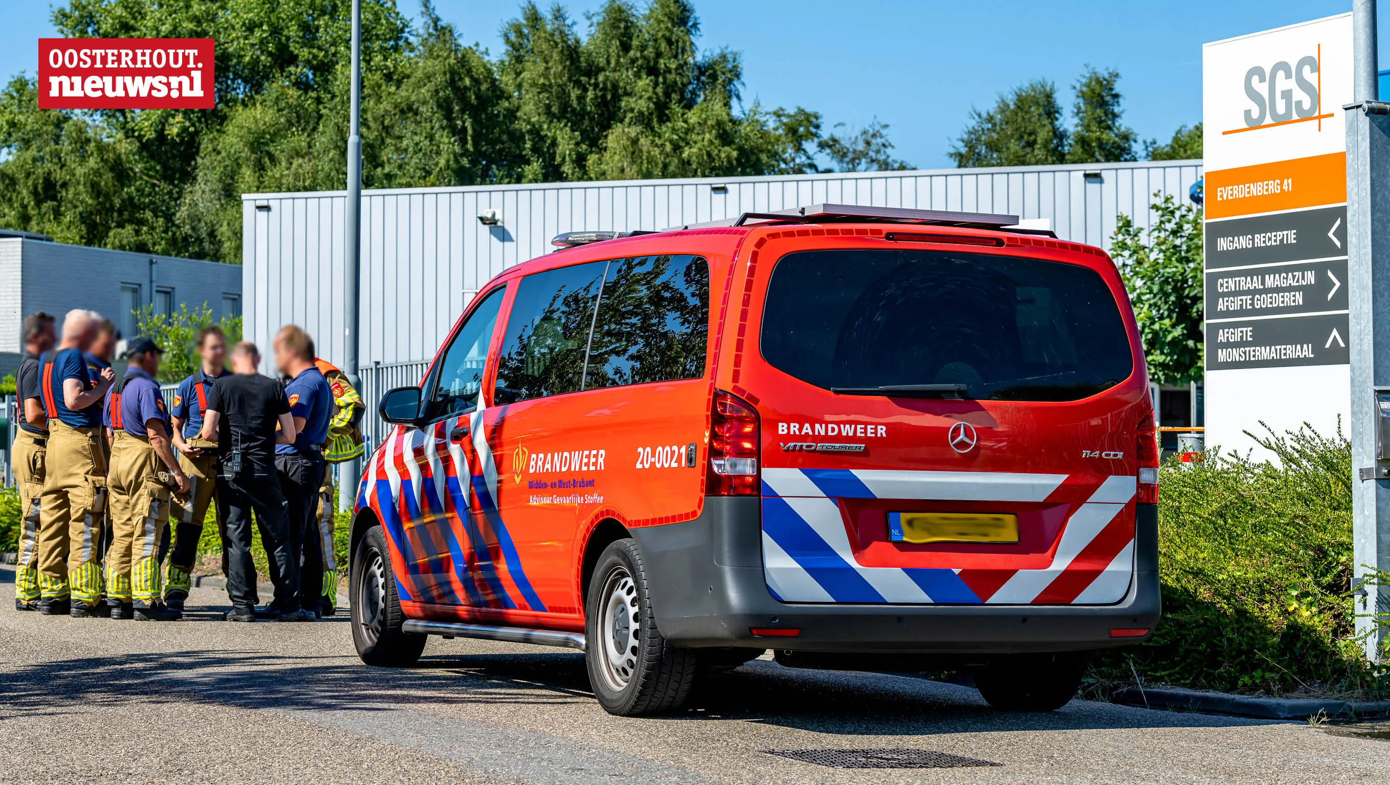 ongeval gevaarlijke stoffen