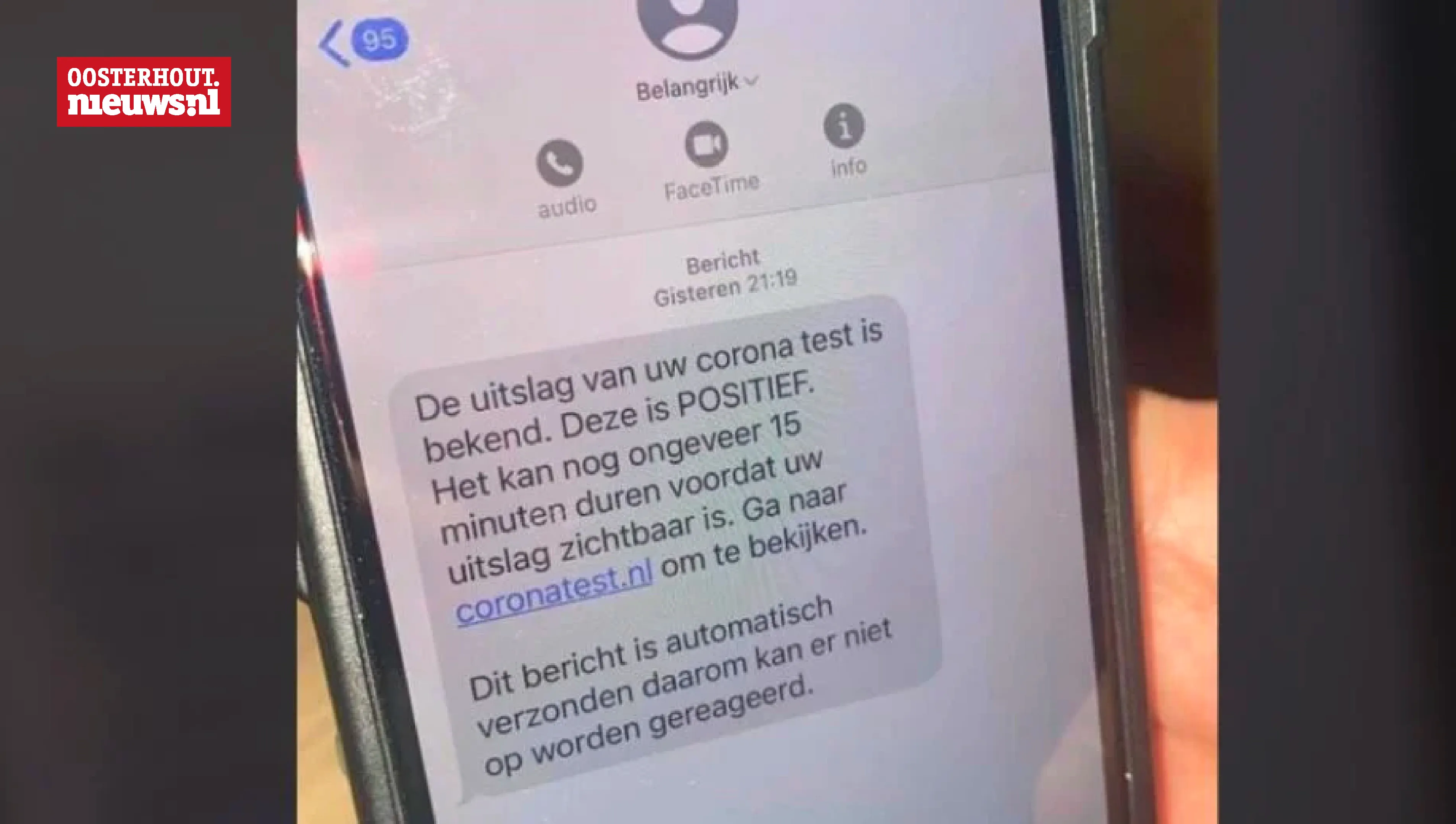 oplichting sms covid