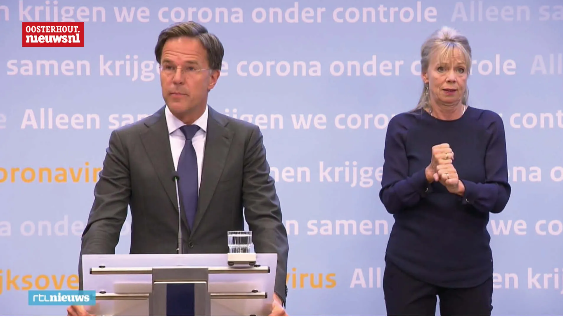 persconferentie rutte