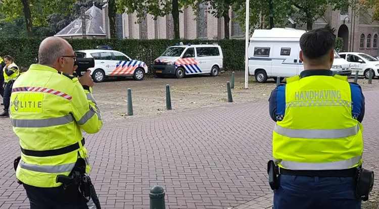 snelheidscontrole politie handhaving