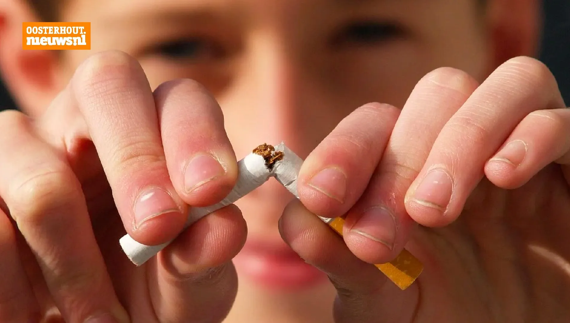 stoppen met roken sigaret