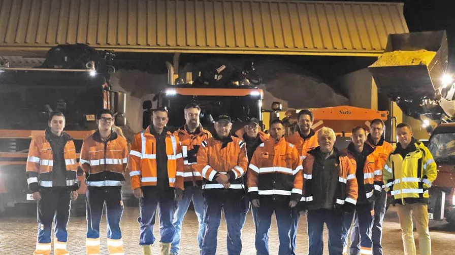 strooiploeg gemeente