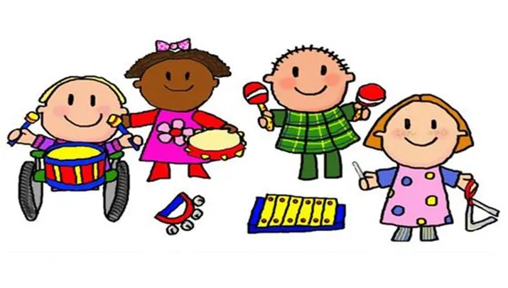 tekening muziek kinderen