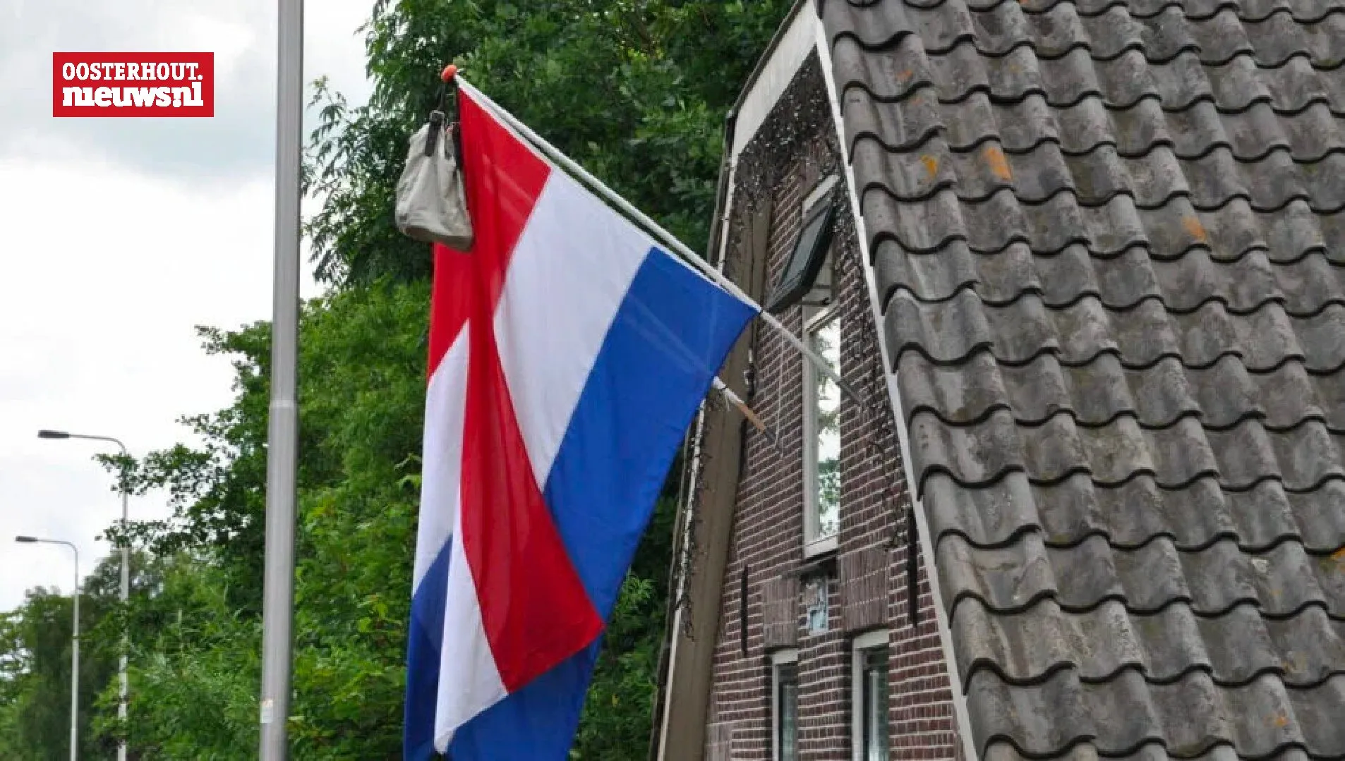 vlag geslaagd tas