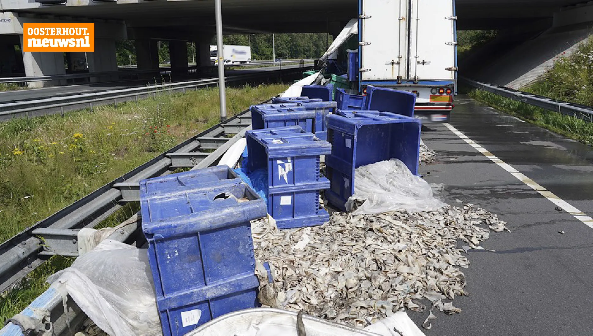 vrachtwagen slachtafval