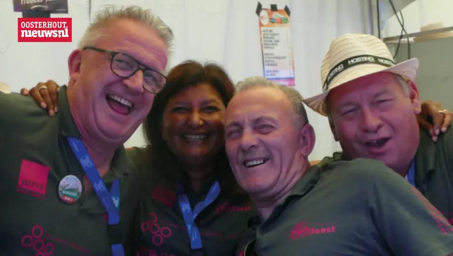 vrijwilligers parkfeest