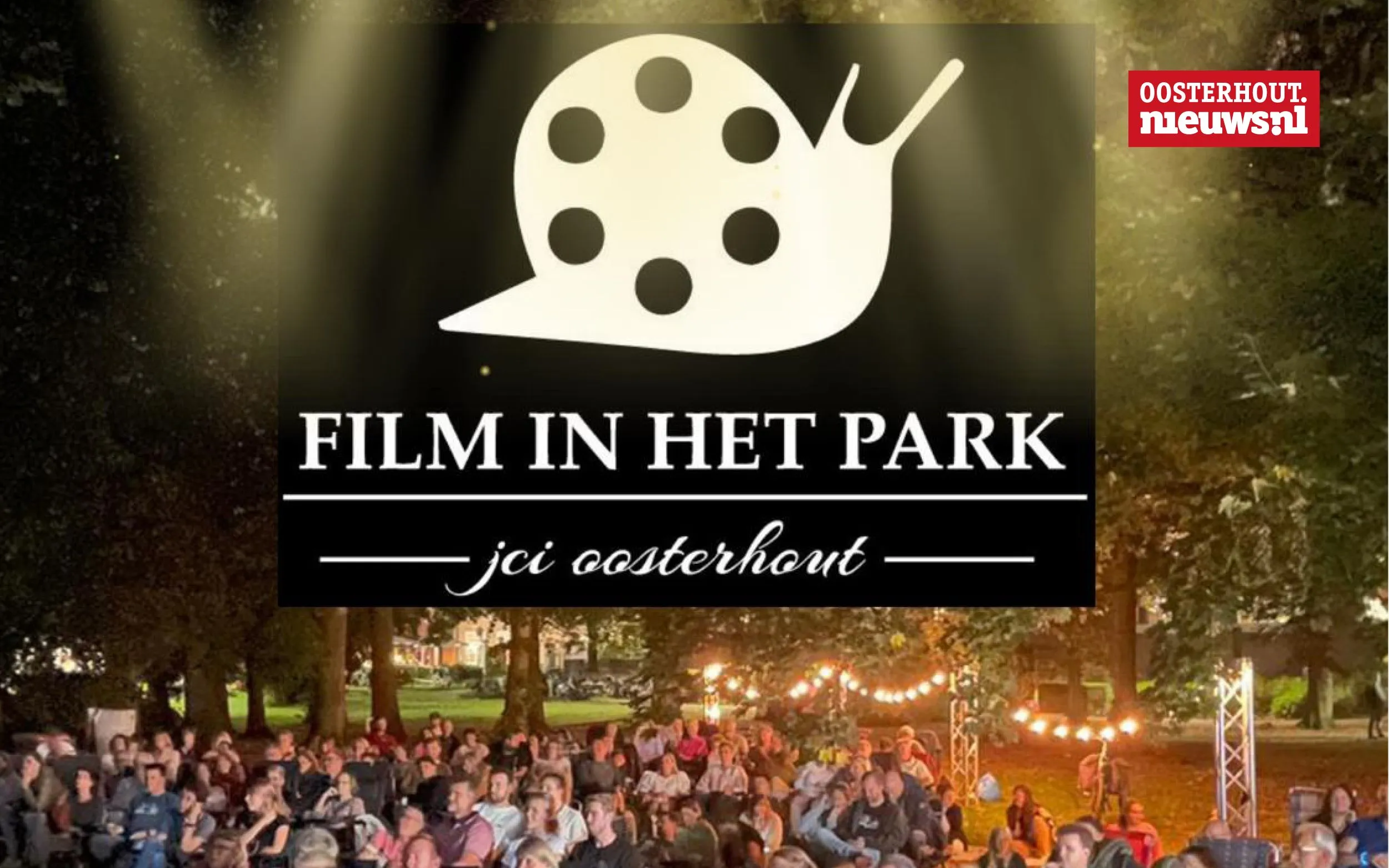film in het park