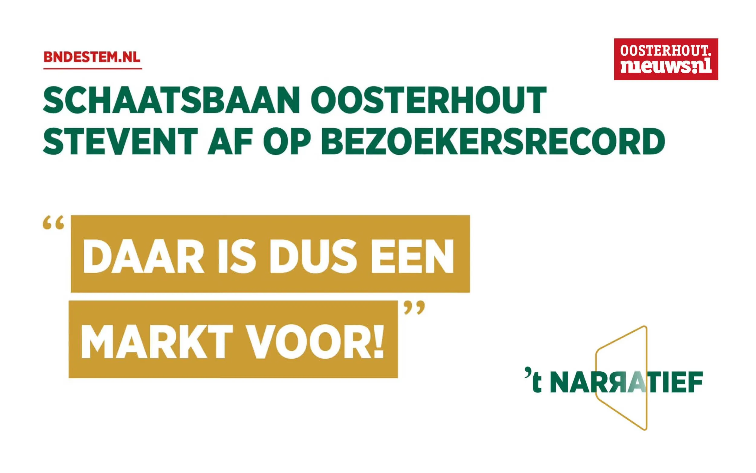 narratief schaatsbaan