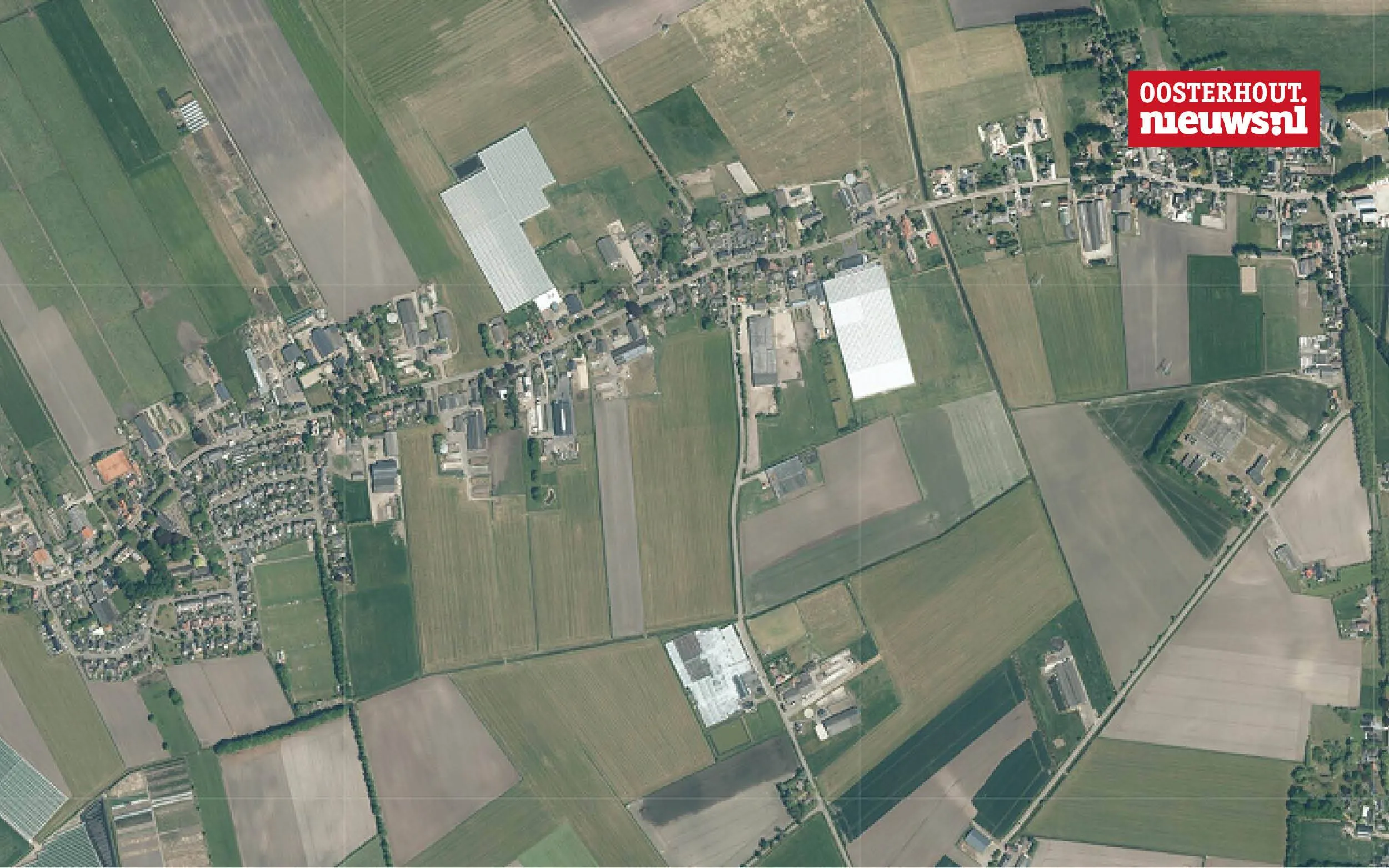oosteind luchtfoto