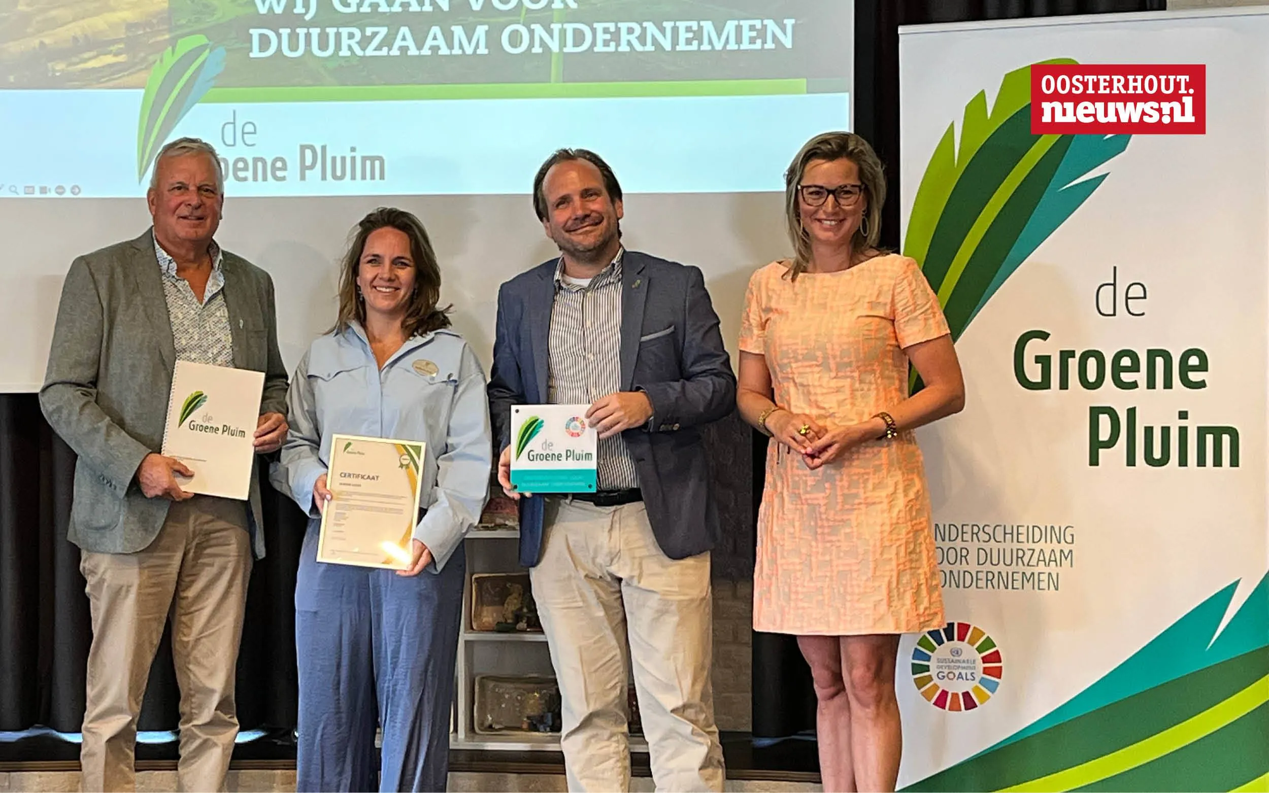 zuiderhout groene pluim