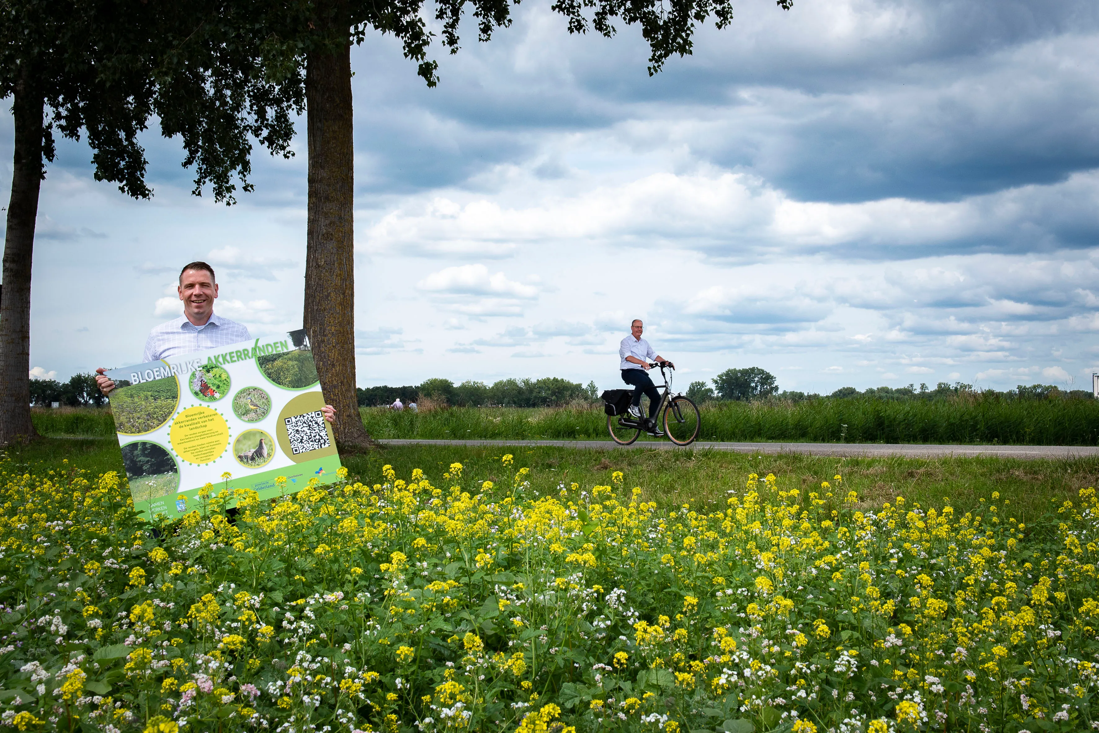 fietsroute bloemrijke akkerranden