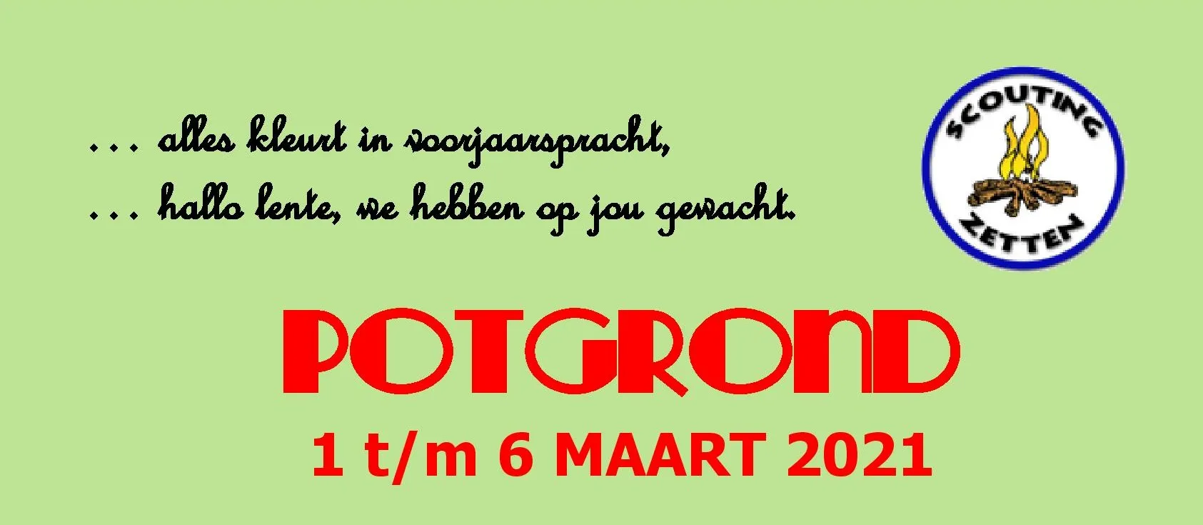 flyer a5 potgrond