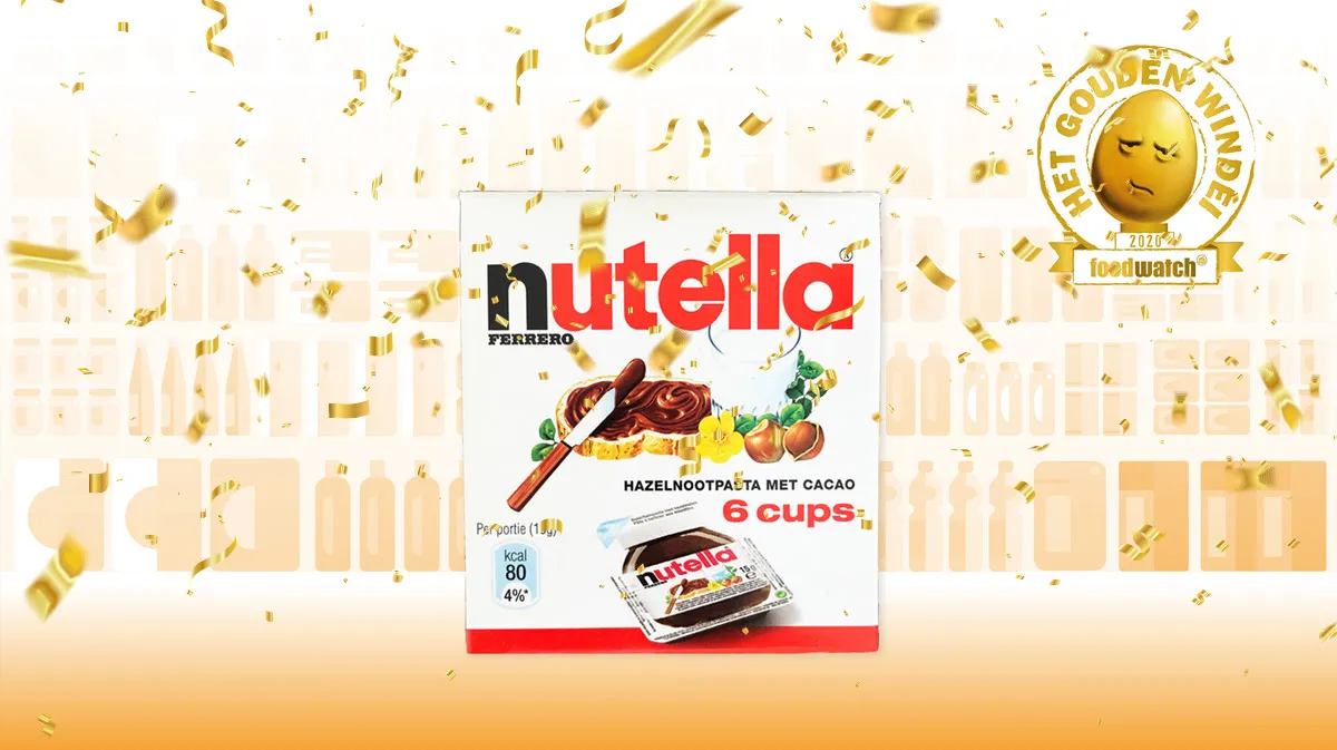 nutella cups 2020 gouden windei