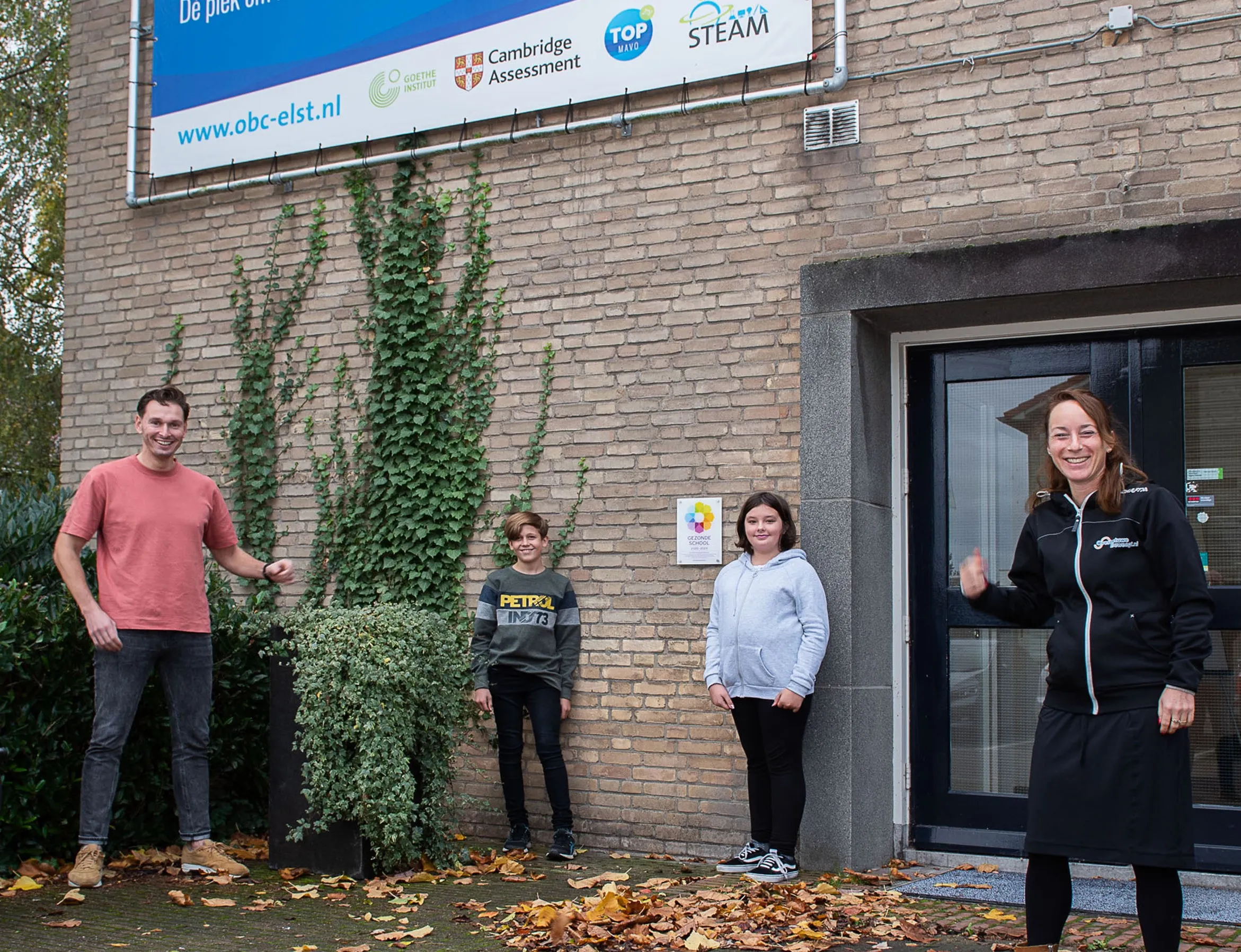onthulling vignet gezonde school