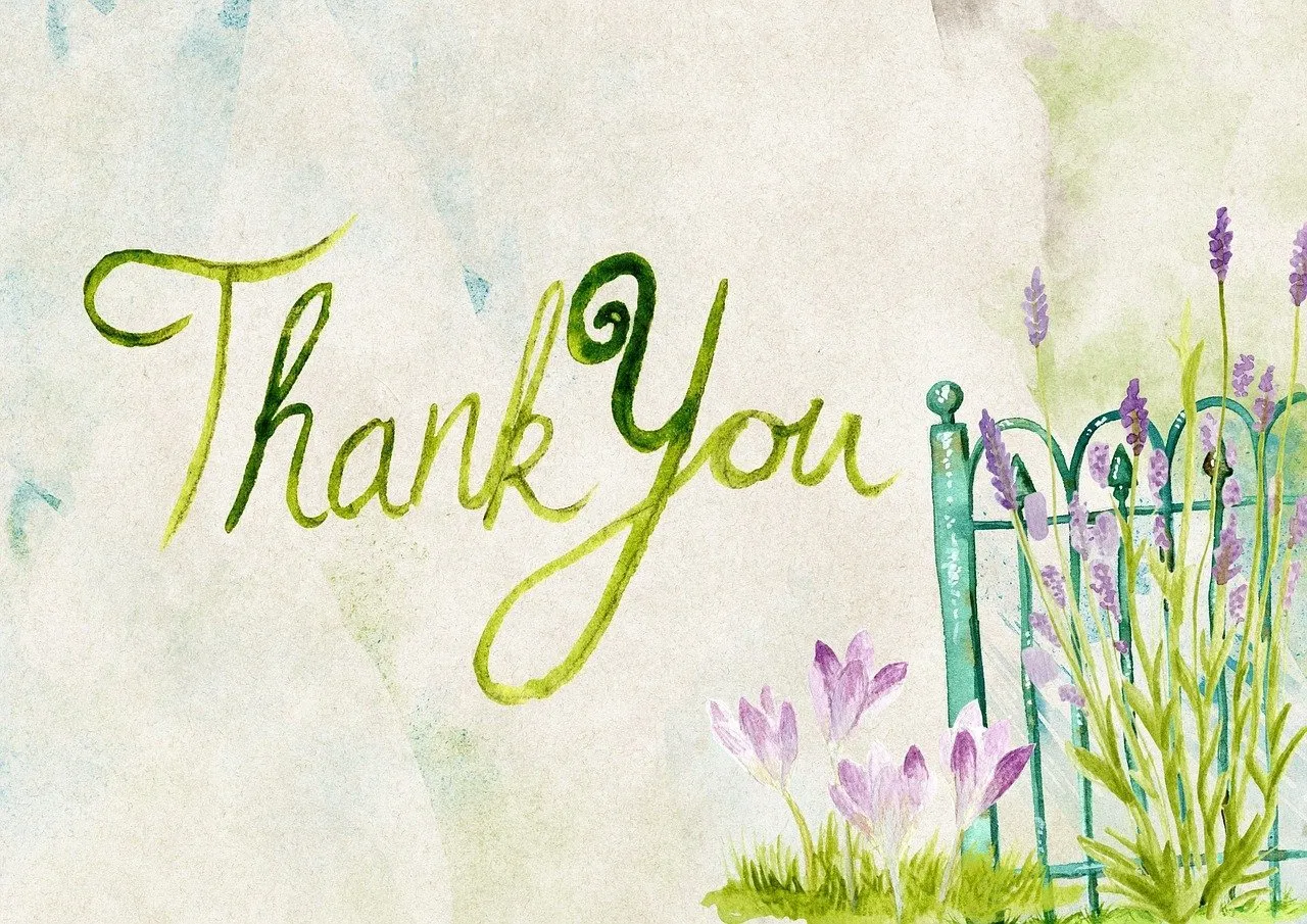 thank you artsybee pixabay