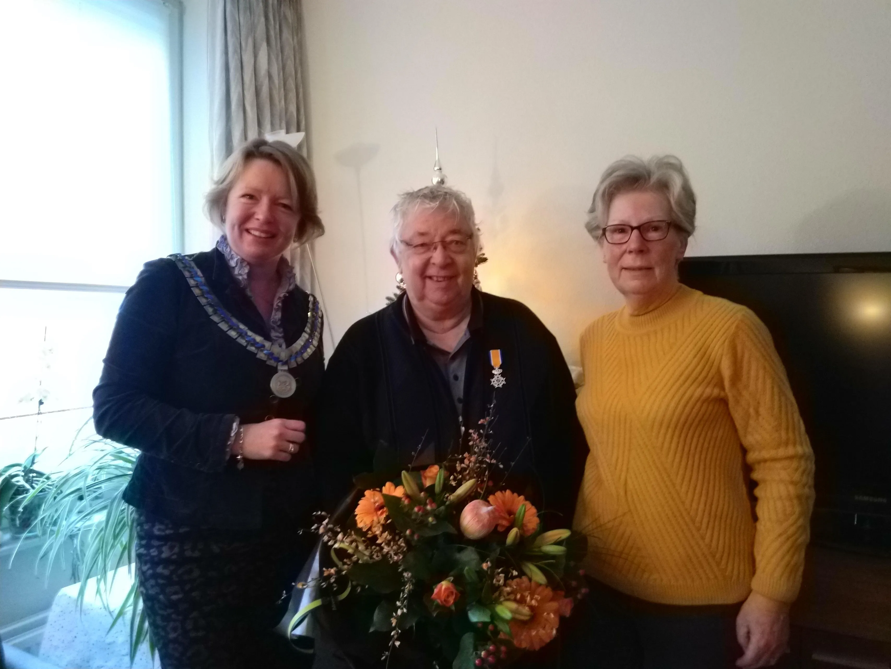 uitreiking koninklijke onderscheiding dhr van rheede