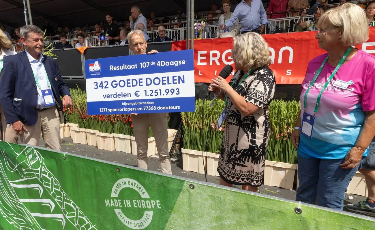 Toon de Vos, Stichting DE 4DAAGSE