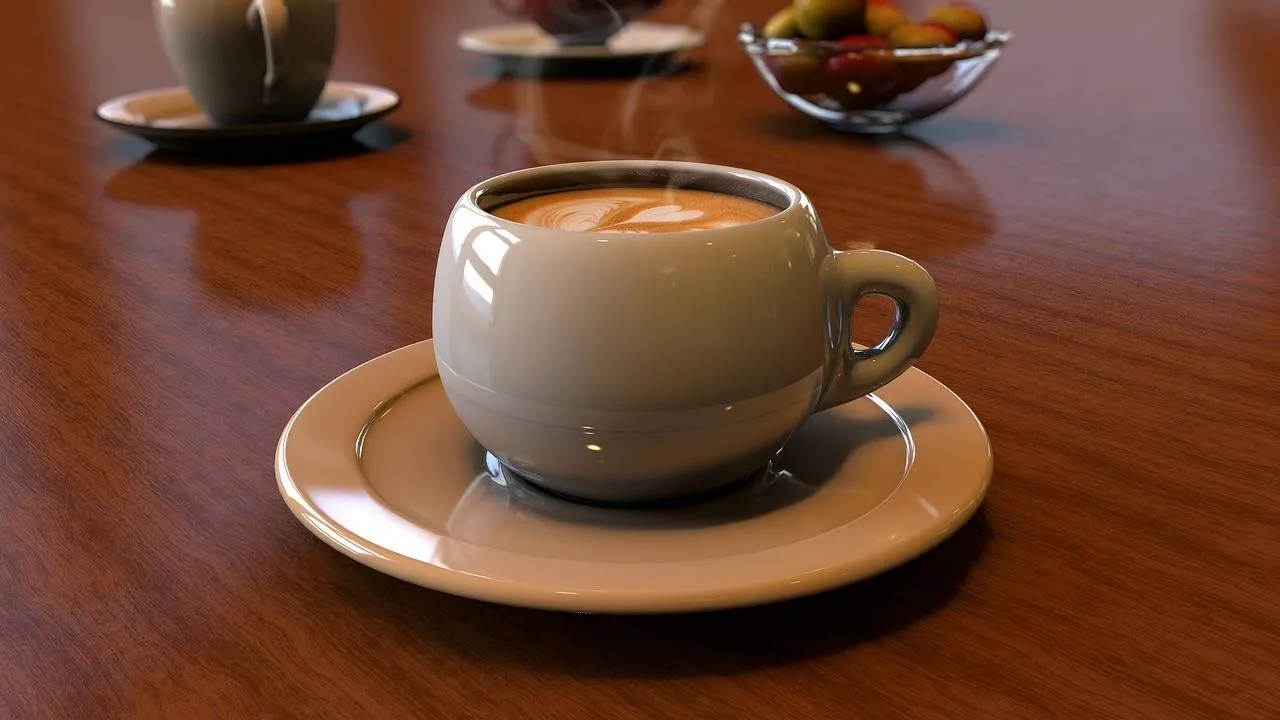 Koffie drinken Daddy3D Pixabay