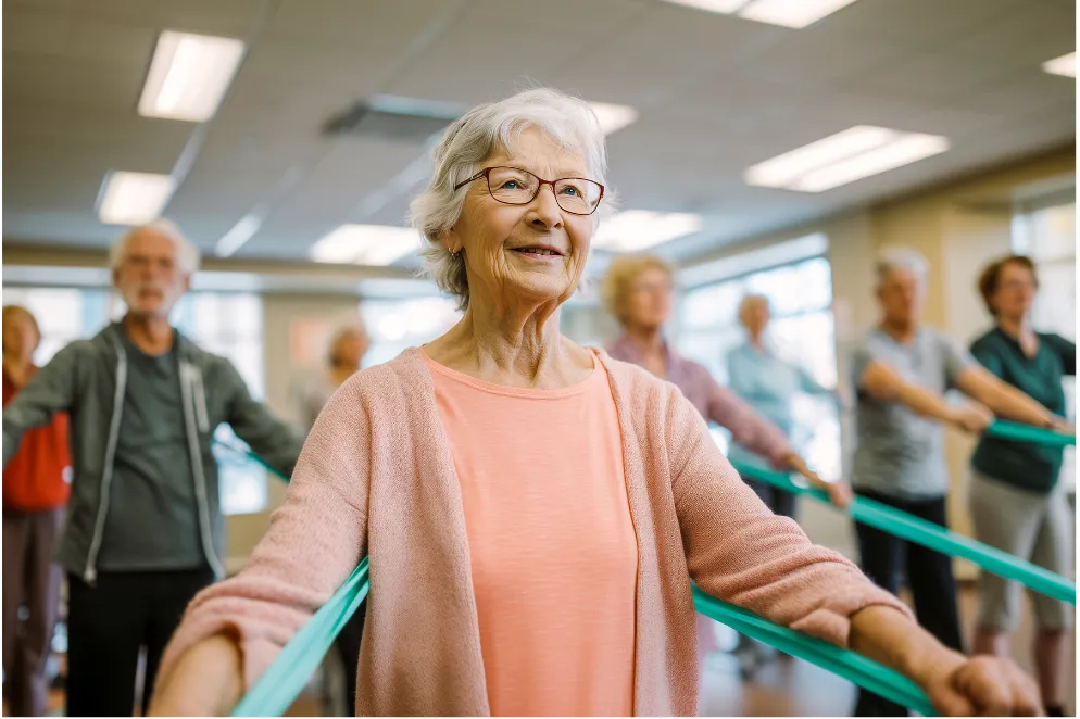 Alzheimercafé Overbetuwe - Bewegen houd je op de been