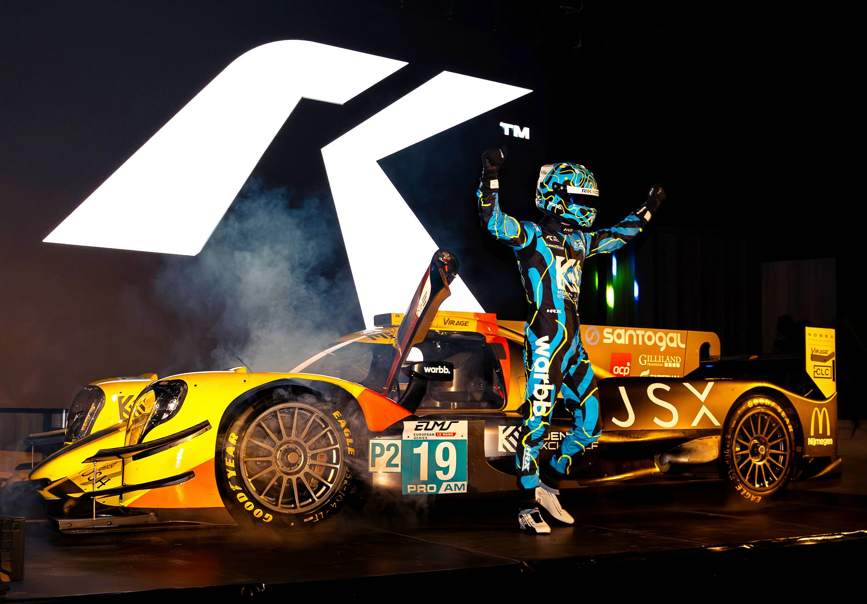 Autocoureur Rik Koen naar LMP2 in European Le Mans Series