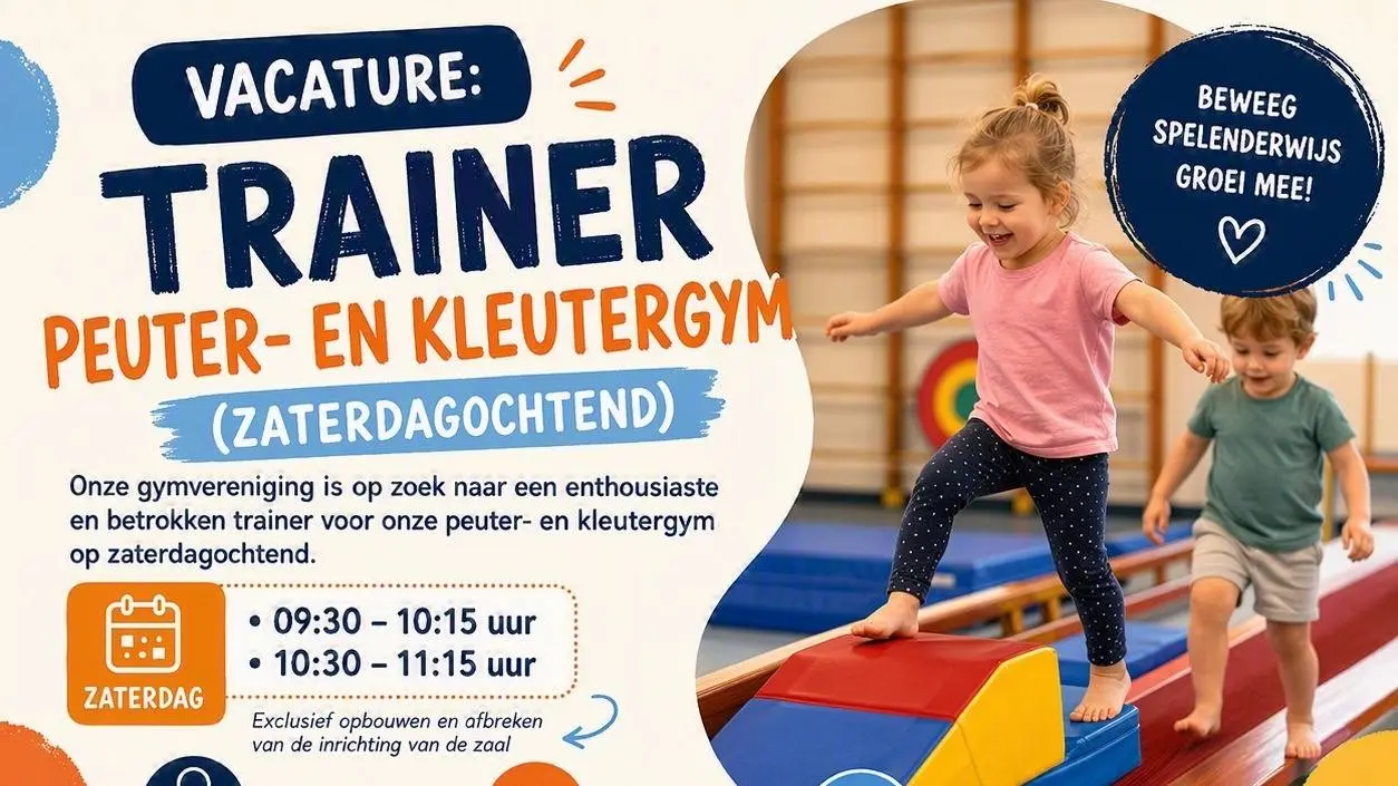 trainer peuter en kleutergym top