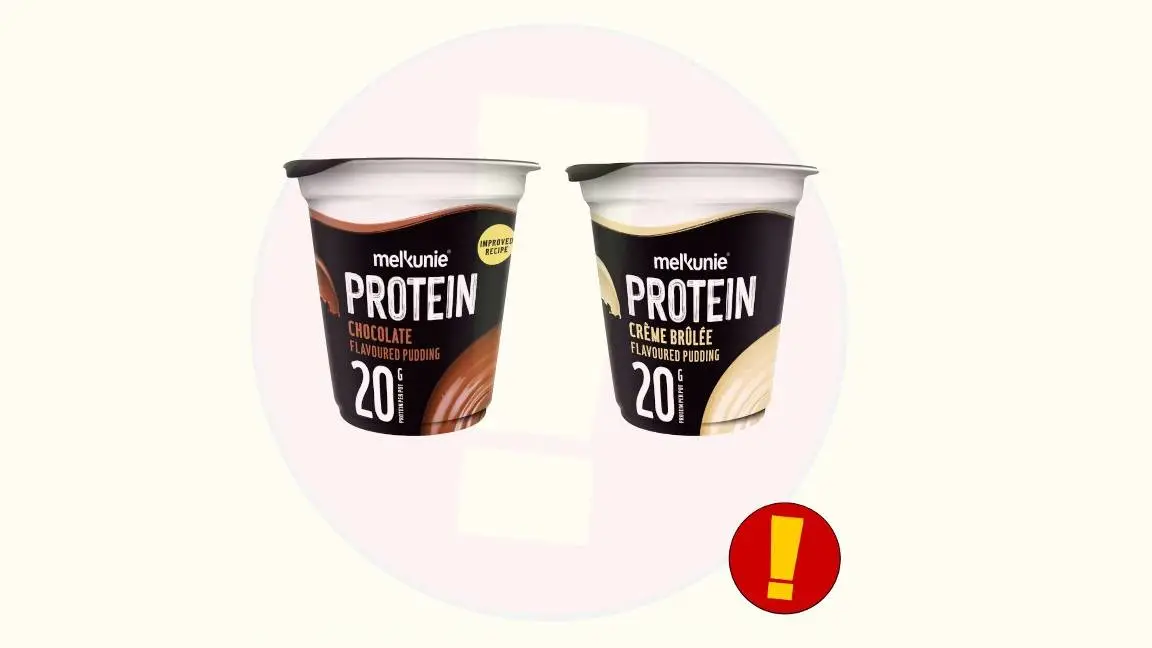 Melkunie proteïne toetjes