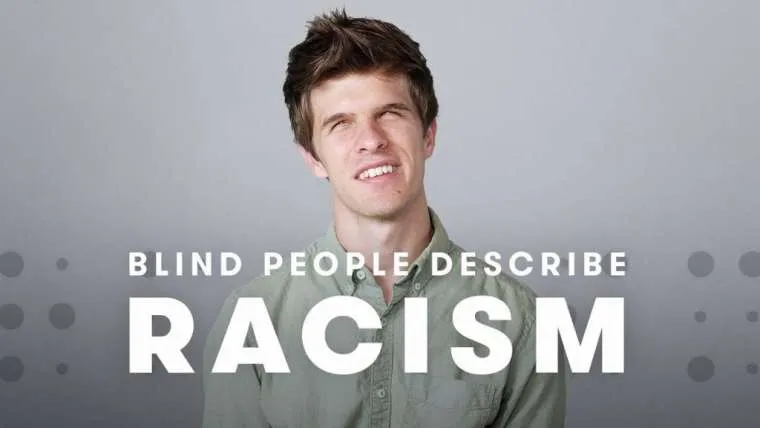 aangrijpend blinde mensen spreken zich uit over racisme