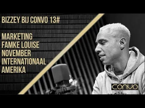 convo talkshow bizzey over zijn marketing famke louise en internationaal gaan