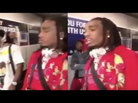 de mannen van migos zijn uit het vliegtuig gezet
