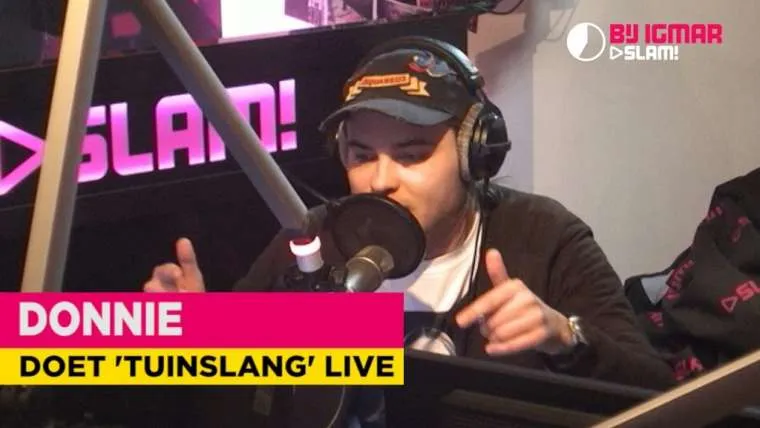 donnie doet 8216 tuinslang 8217 live bij igmar