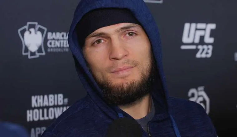 khabib nurmagomedov ufc 223 media day video