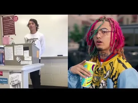 oh jongen geeft een spreekbeurt over hoe lil pump de rap game heeft gered