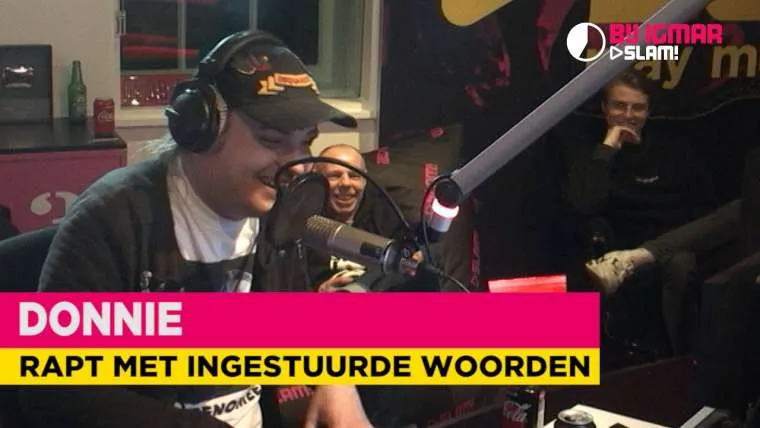 rapper donnie gooit een 5 minuut lange freestyle