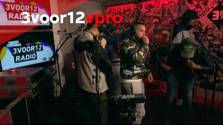 team wilde westen doet 3 tracks live bij 3voor12