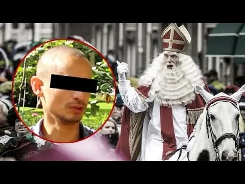 video deze gast wilde sinterklaas letterlijk gaan vermoorden