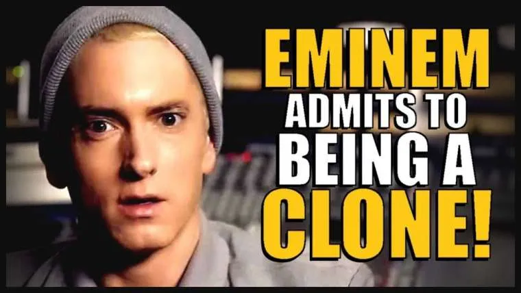 video eminem reageert op het gerucht dat hij gekloond zou zijn