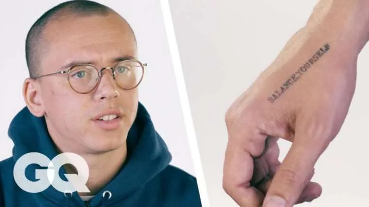 video logic laat zijn favoriete tattoos zien