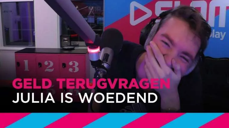 video meisje flipt wanneer haar date haar live op de radio opbelt om te vragen of ze 50 van de date terug wilt betalen