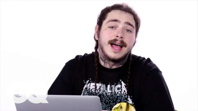 video post malone reageert undercover op tweets die over hem gaan