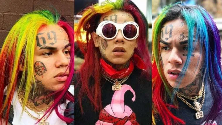 video rapper 6ix9ine reageert op het gerucht dat hij op mannen zou vallen