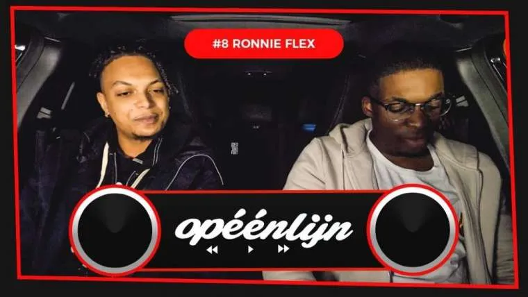 video ronnie flex spreekt tijdens op1lijn o a over lil kleine monica geuze muzikale ontwikkelingen en meer
