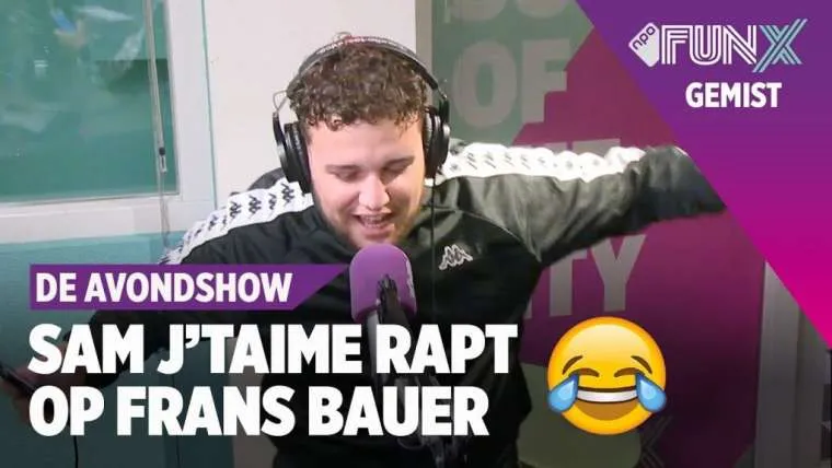 video sam j 8217 raime rapt op beats van frans bauer klassieke muziek en meer