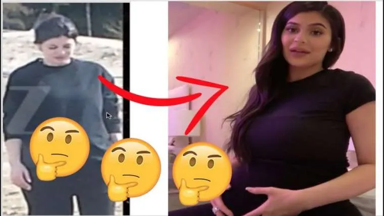 video youtuber claimt dat de zwangerschap van kylie jenner een afleidingsmanoeuvre van de illuminati is