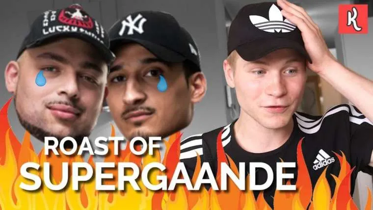 youtuber kalvijn maakt in zijn nieuwe roast video supergaande belache