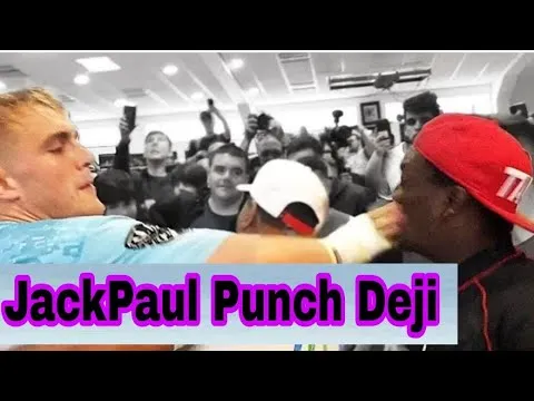 youtuber logan paul slaat deji in het openbaar nog voor hun offici le gevecht is begonnen gxvywpc8uwi