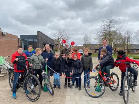 bezoek verkeersactieve school de avonturier in koningslust 17 maart 2022