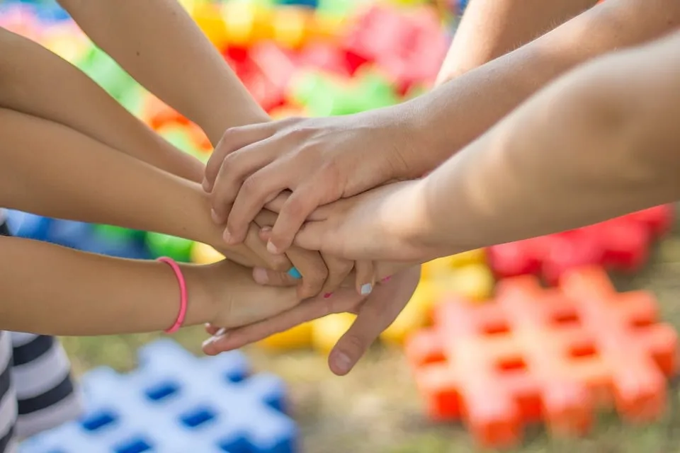 kleur vriendschap kinderen
